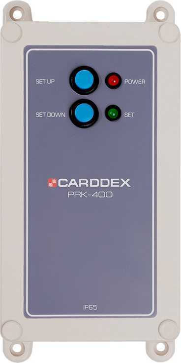 Carddex PRK-400 Элементы управления фото, изображение